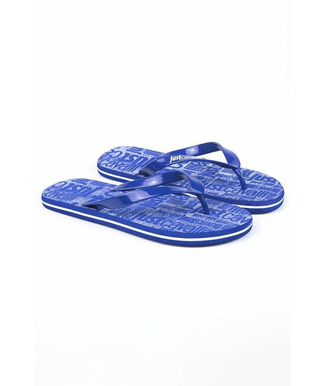 JUST CAVALLI Синие резиновые сандалии, фото 2