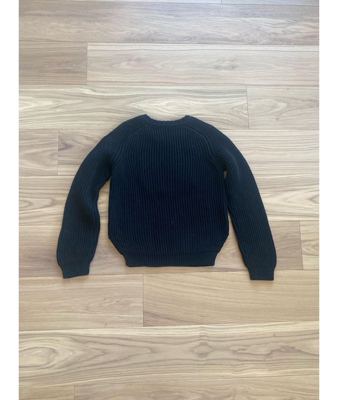 VIONNET Черный хлопковый джемпер / свитер, фото 2