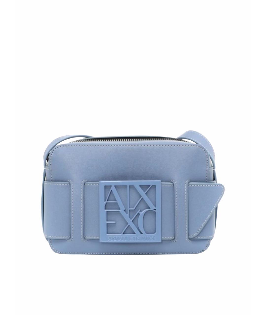 ARMANI EXCHANGE Голубая сумка через плечо, фото 1