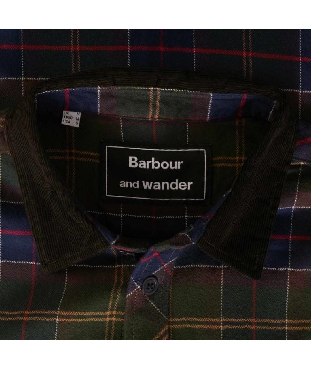 BARBOUR Коричневая хлопковая кэжуал рубашка, фото 3