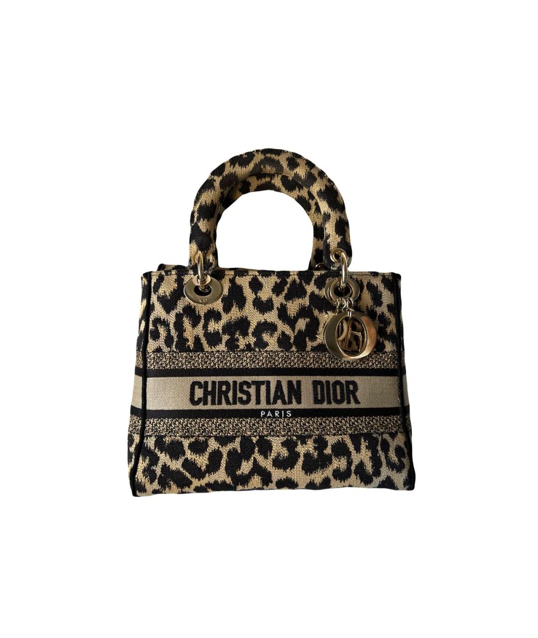 CHRISTIAN DIOR Бежевая сумка через плечо, фото 9
