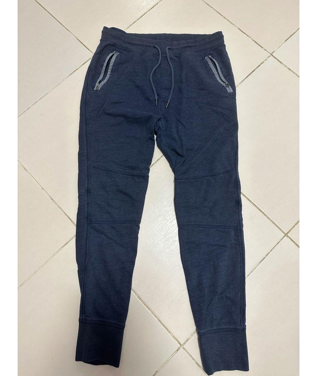 HUGO BOSS Темно-синие повседневные брюки, фото 9