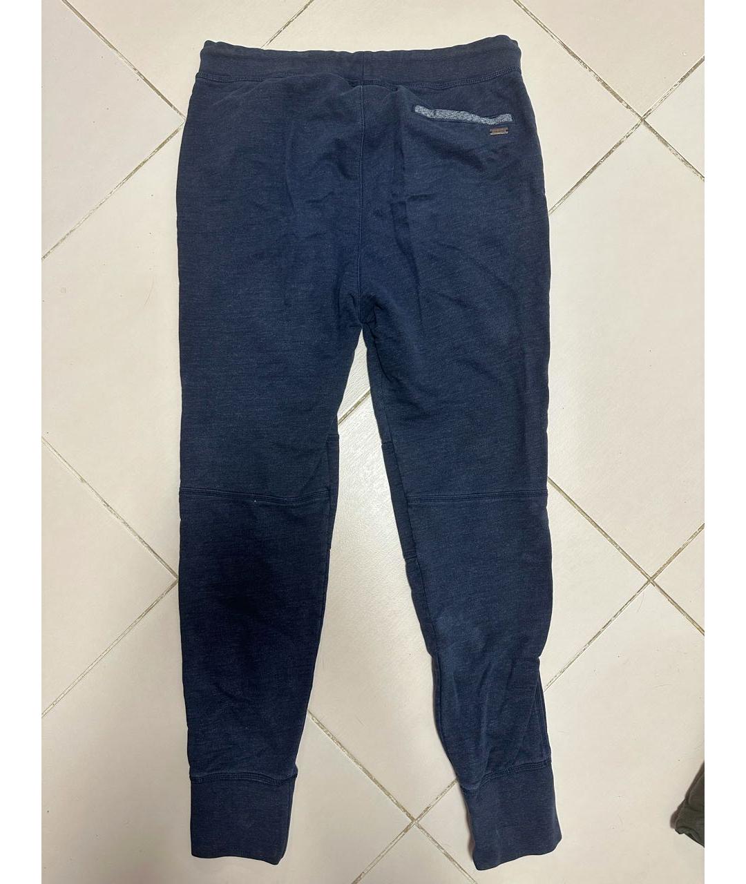 HUGO BOSS Темно-синие повседневные брюки, фото 3