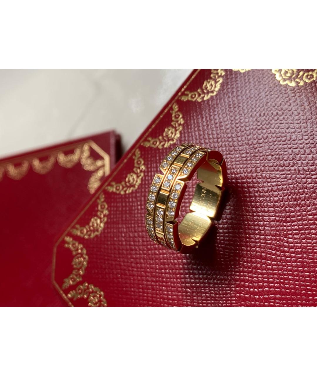 CARTIER Желтое кольцо из розового золота, фото 7