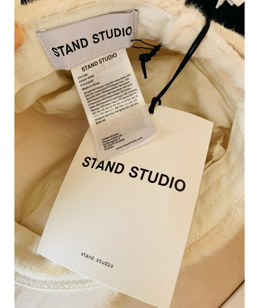 STAND STUDIO Белая кепка, фото 7