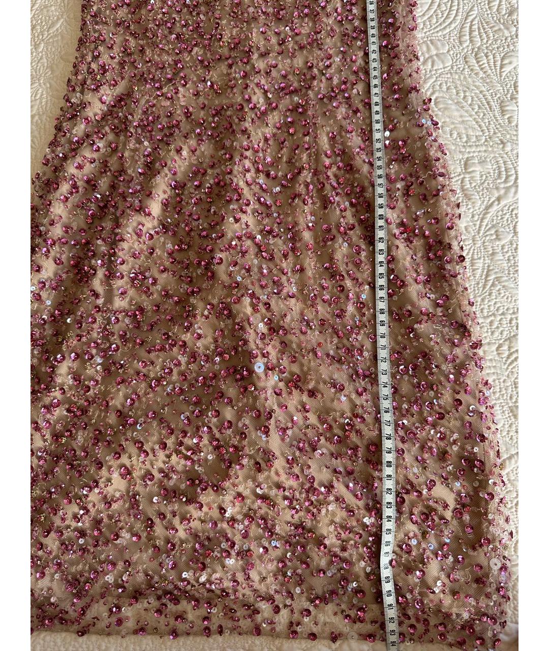 JENNY PACKHAM Розовое вечернее платье, фото 7