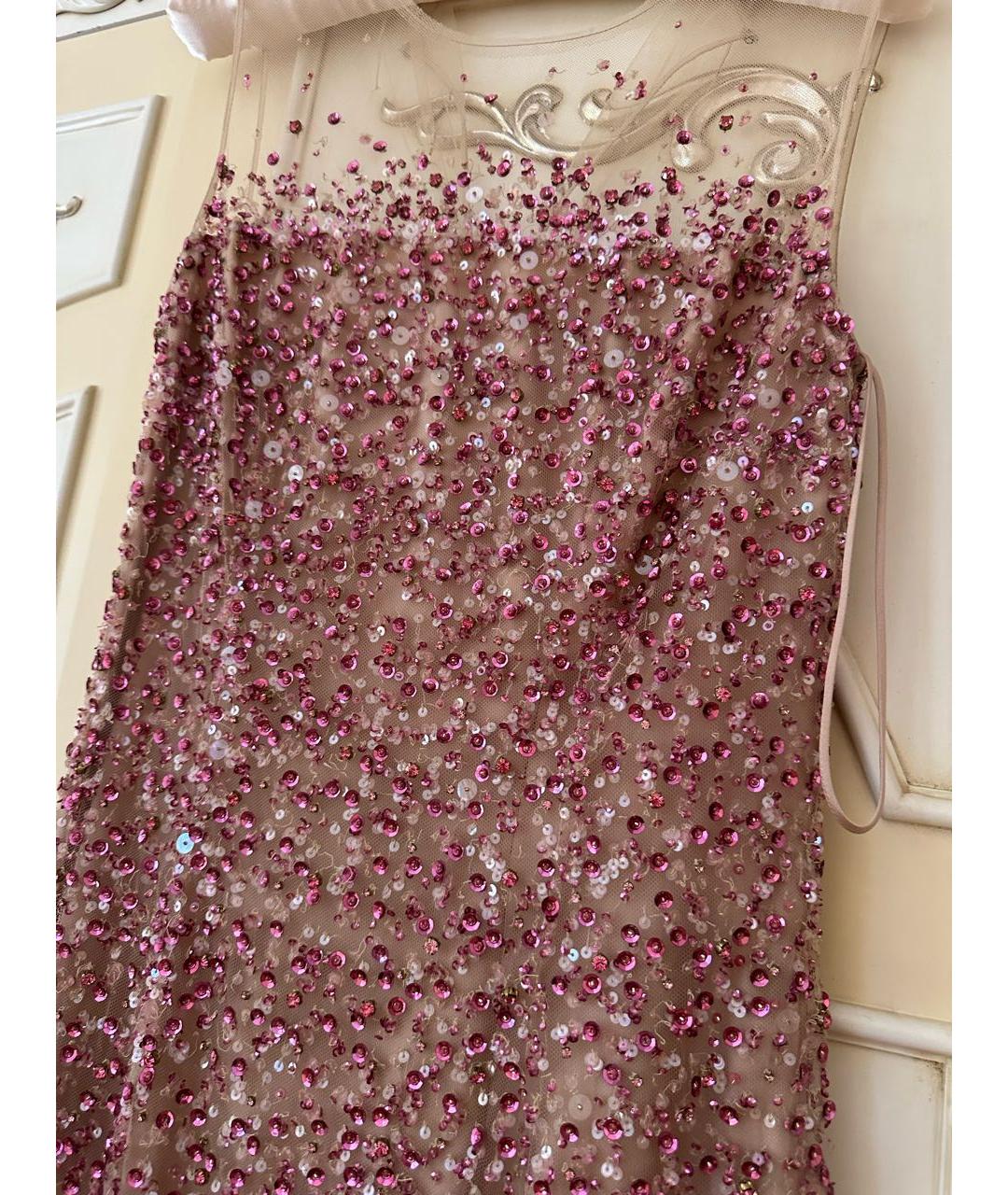 JENNY PACKHAM Розовое вечернее платье, фото 4