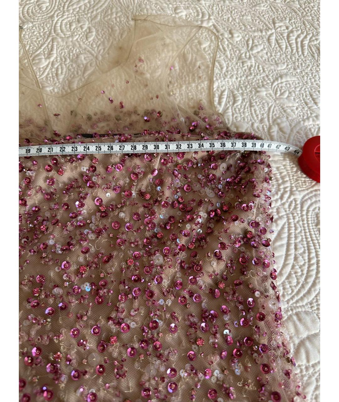 JENNY PACKHAM Розовое вечернее платье, фото 5