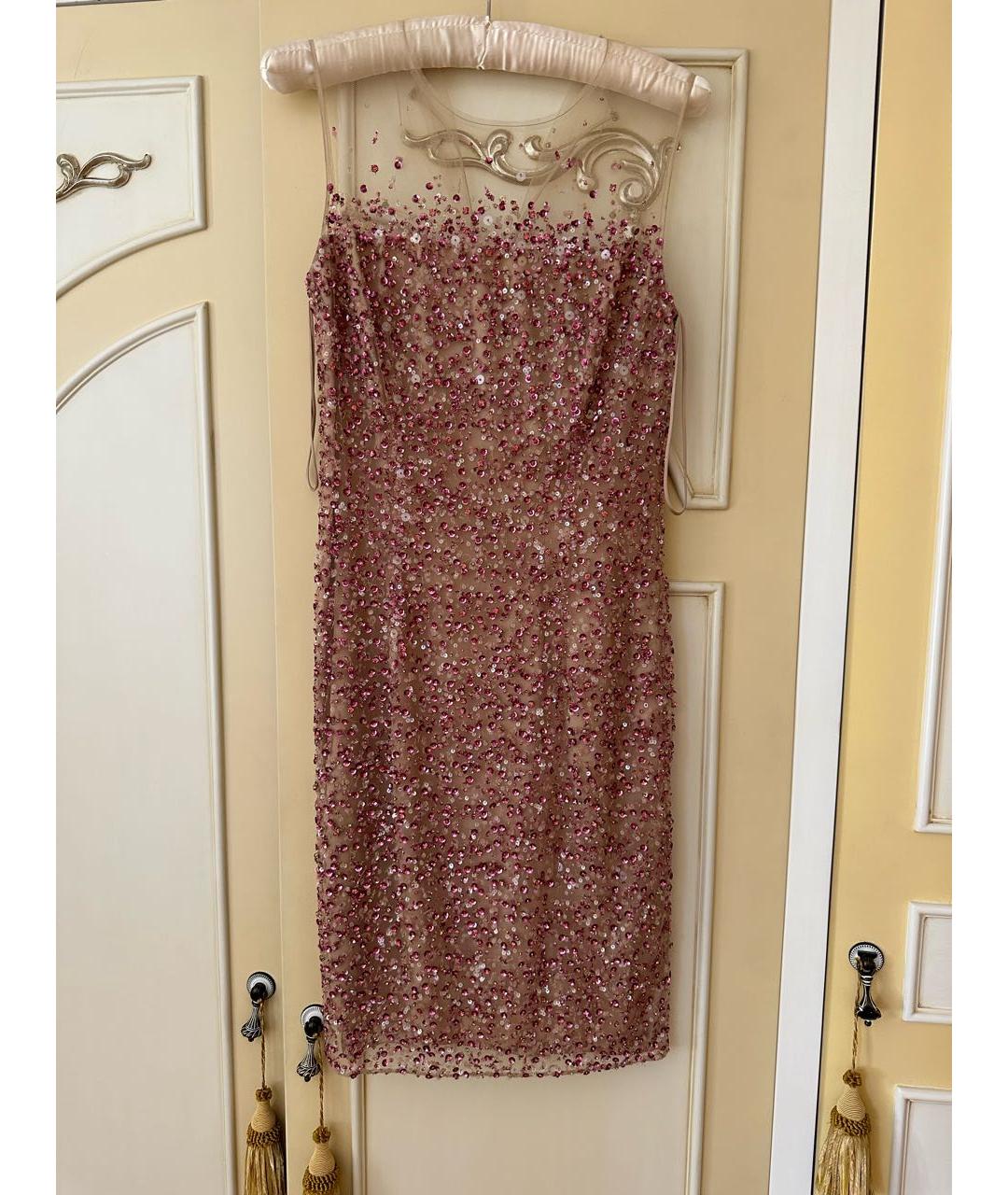 JENNY PACKHAM Розовое вечернее платье, фото 9