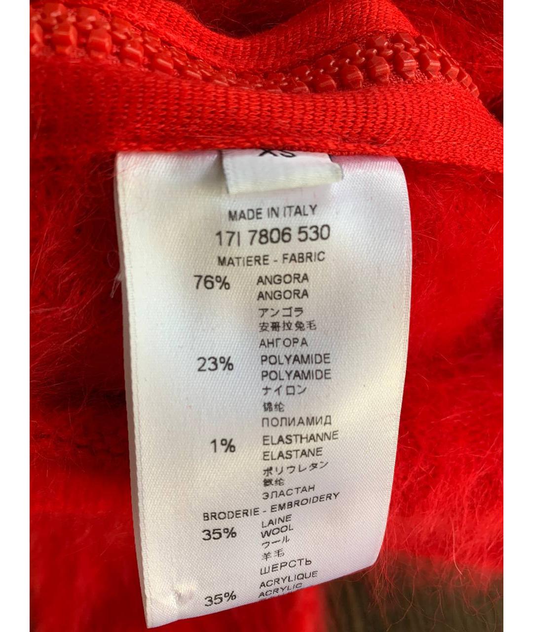 GIVENCHY Красный джемпер / свитер, фото 7