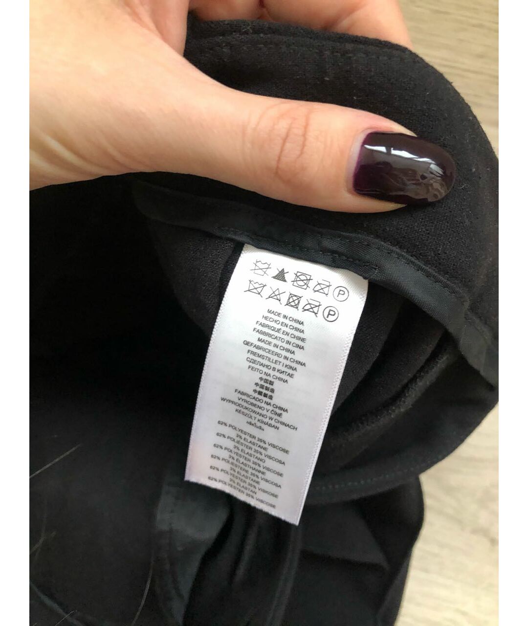 MICHAEL KORS Черные вискозные брюки узкие, фото 5