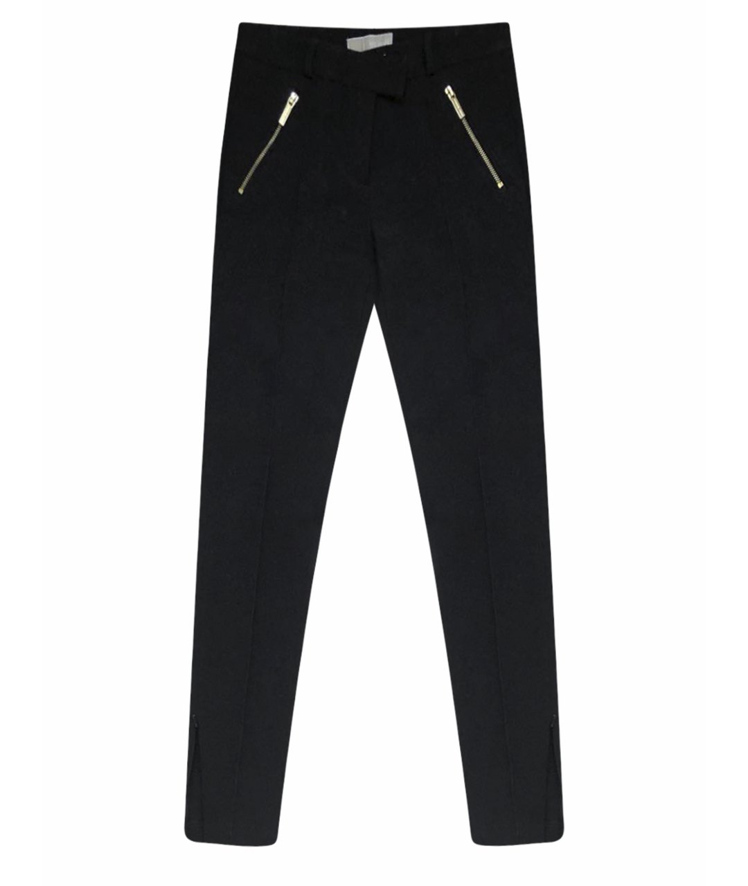 MICHAEL KORS Черные вискозные брюки узкие, фото 1