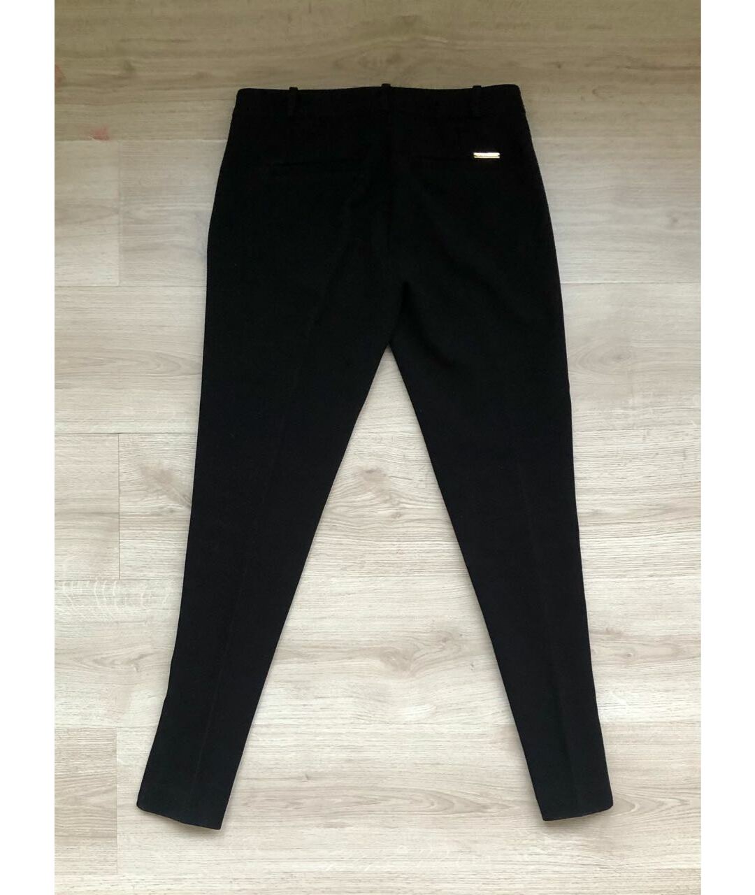 MICHAEL KORS Черные вискозные брюки узкие, фото 2