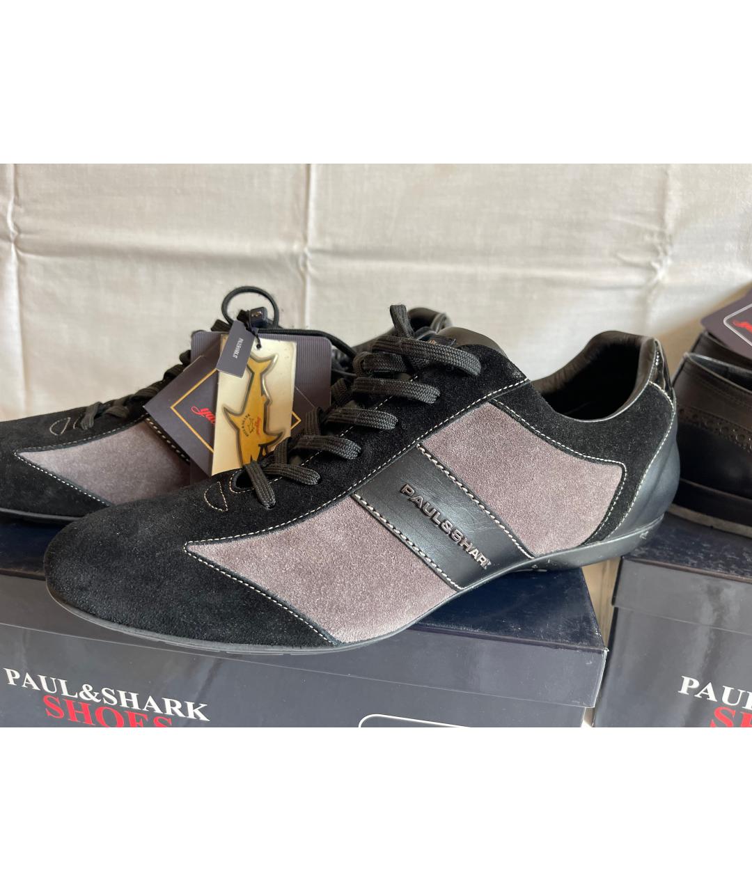 PAUL & SHARK Серые замшевые туфли, фото 6