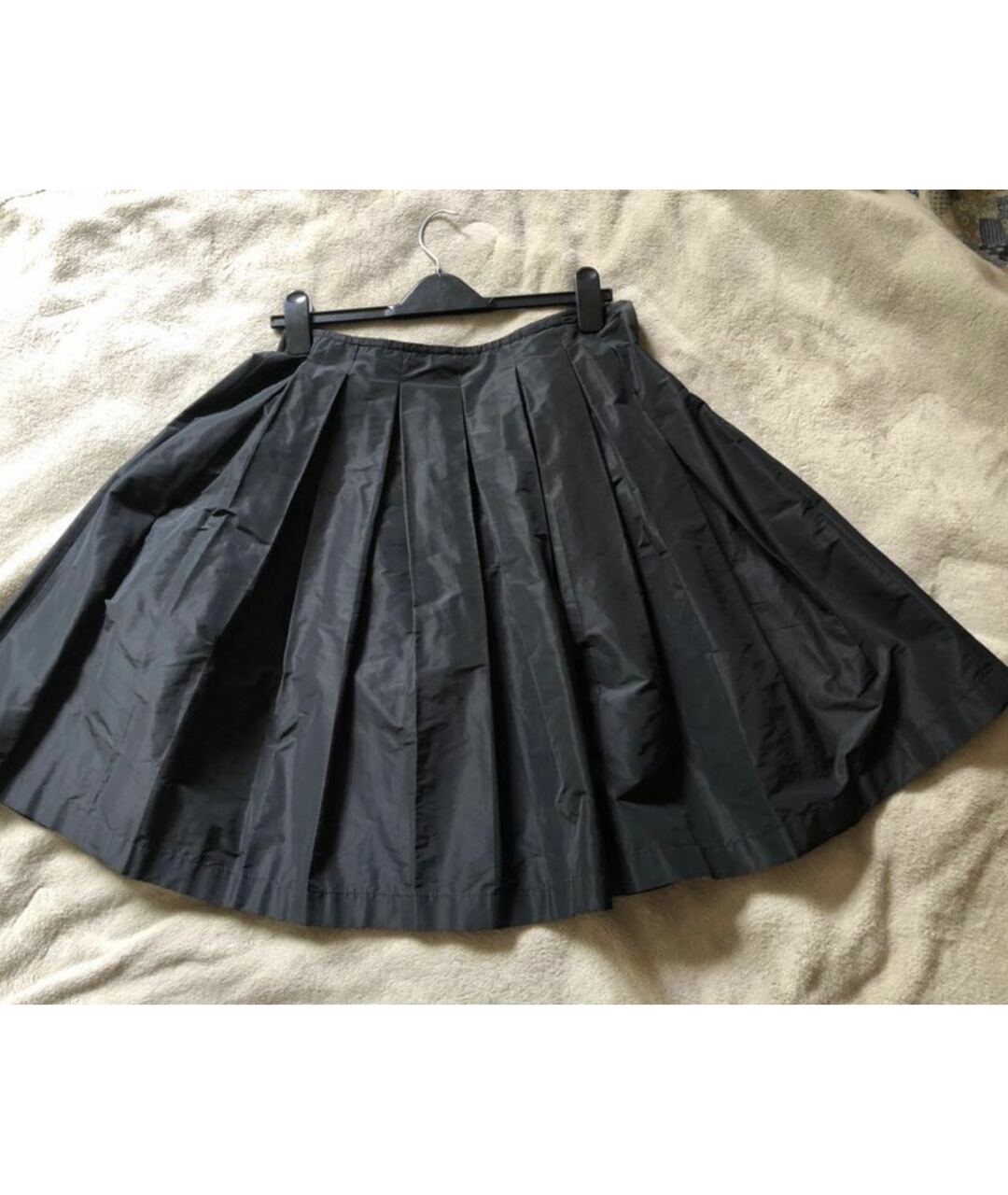 FABIANA FILIPPI Черная полиамидовая юбка миди, фото 5