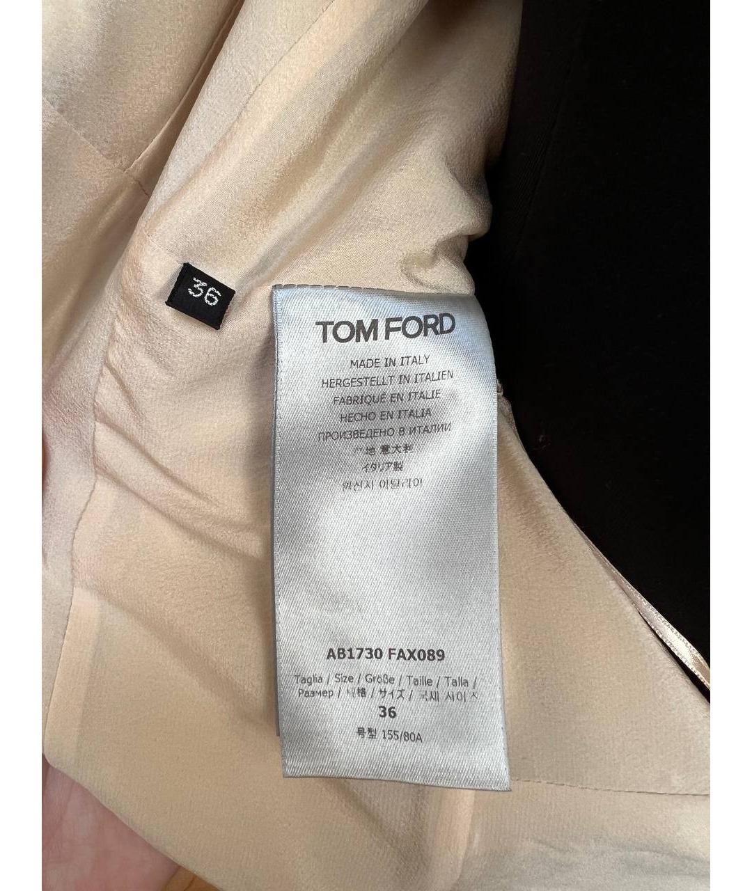 TOM FORD Вискозное платье, фото 6