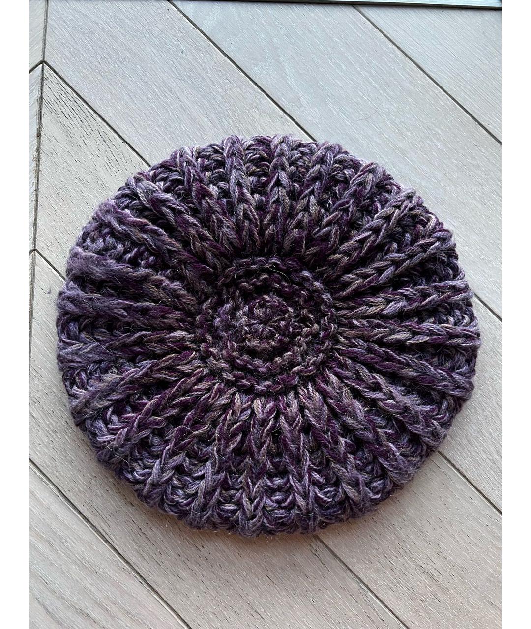 ETRO Фиолетовая шапка, фото 6