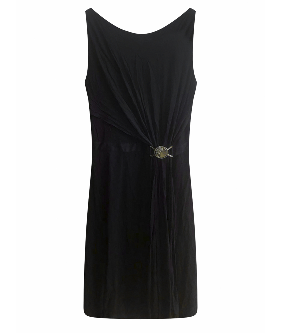 VERSACE COLLECTION Черное вискозное вечернее платье, фото 1