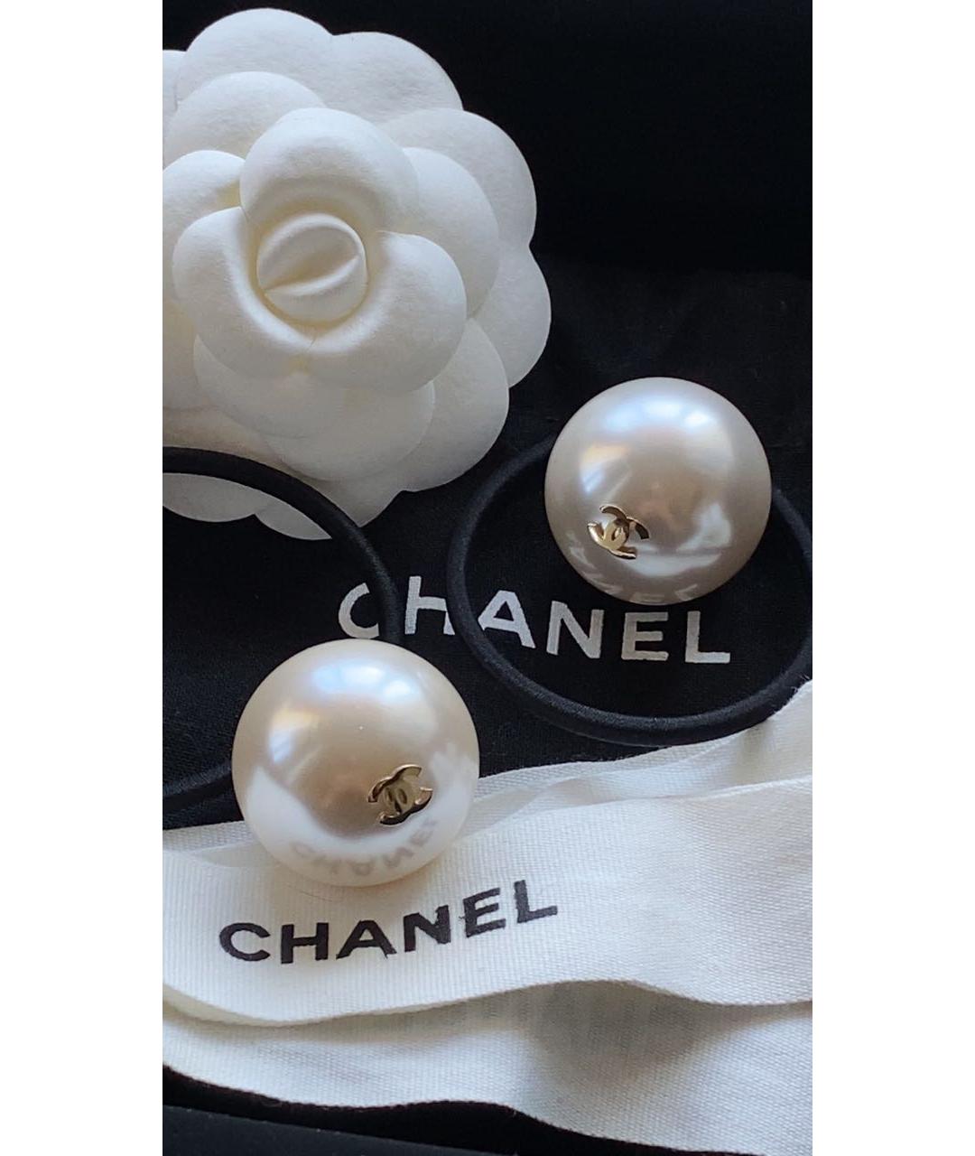 CHANEL Бежевая резинка, фото 2