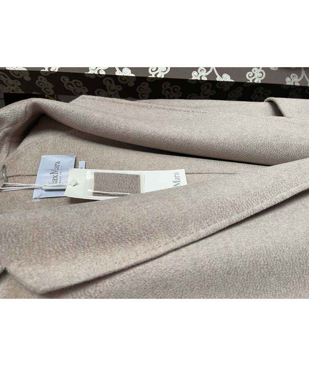 MAX MARA Бежевое кашемировое пальто, фото 3