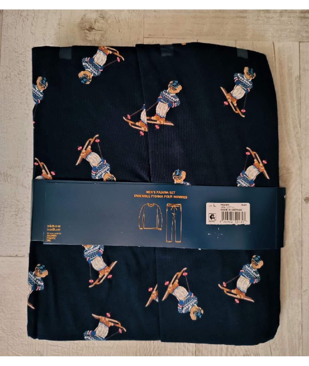 POLO RALPH LAUREN Темно-синяя пижама, фото 6