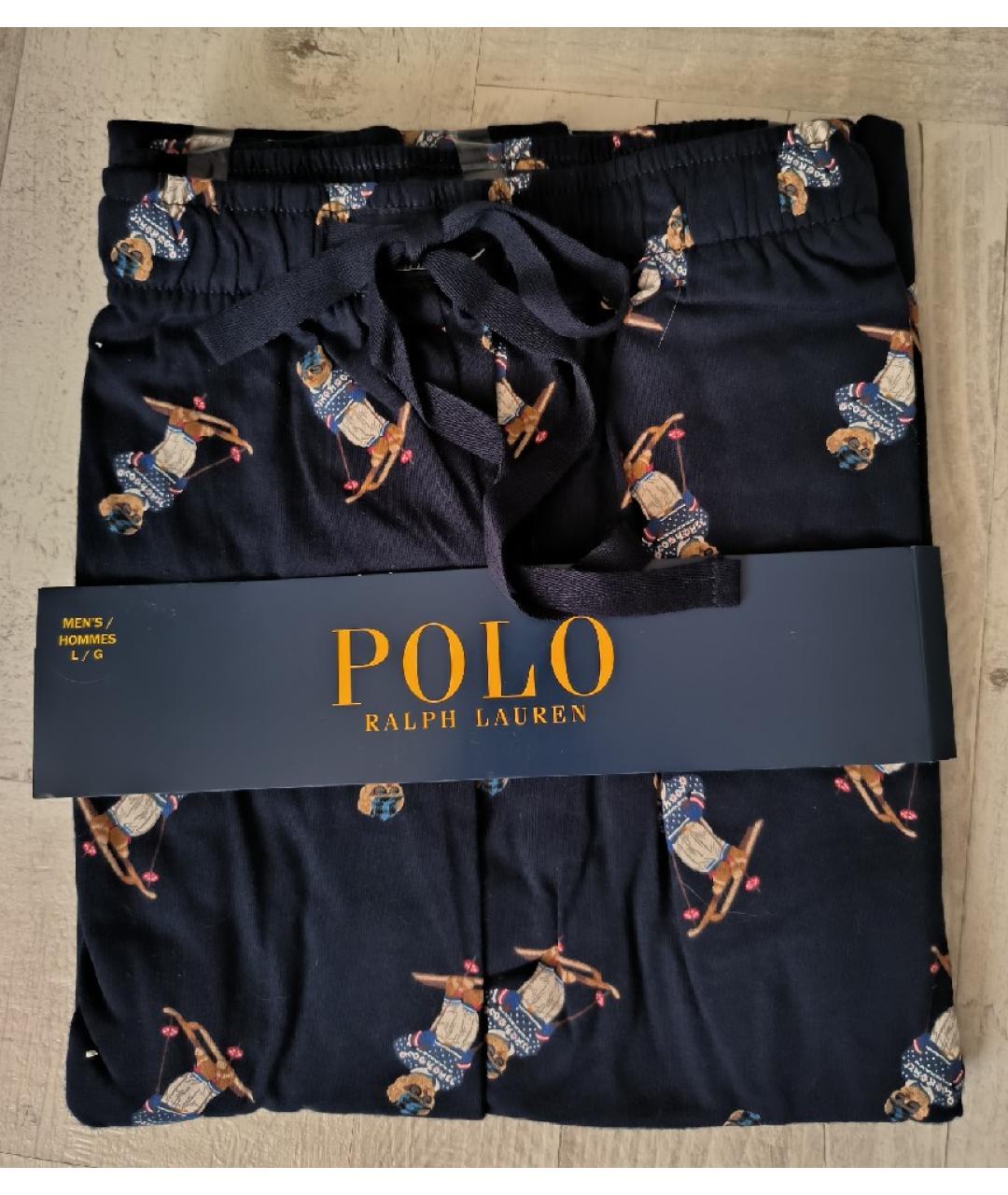 POLO RALPH LAUREN Темно-синяя пижама, фото 5
