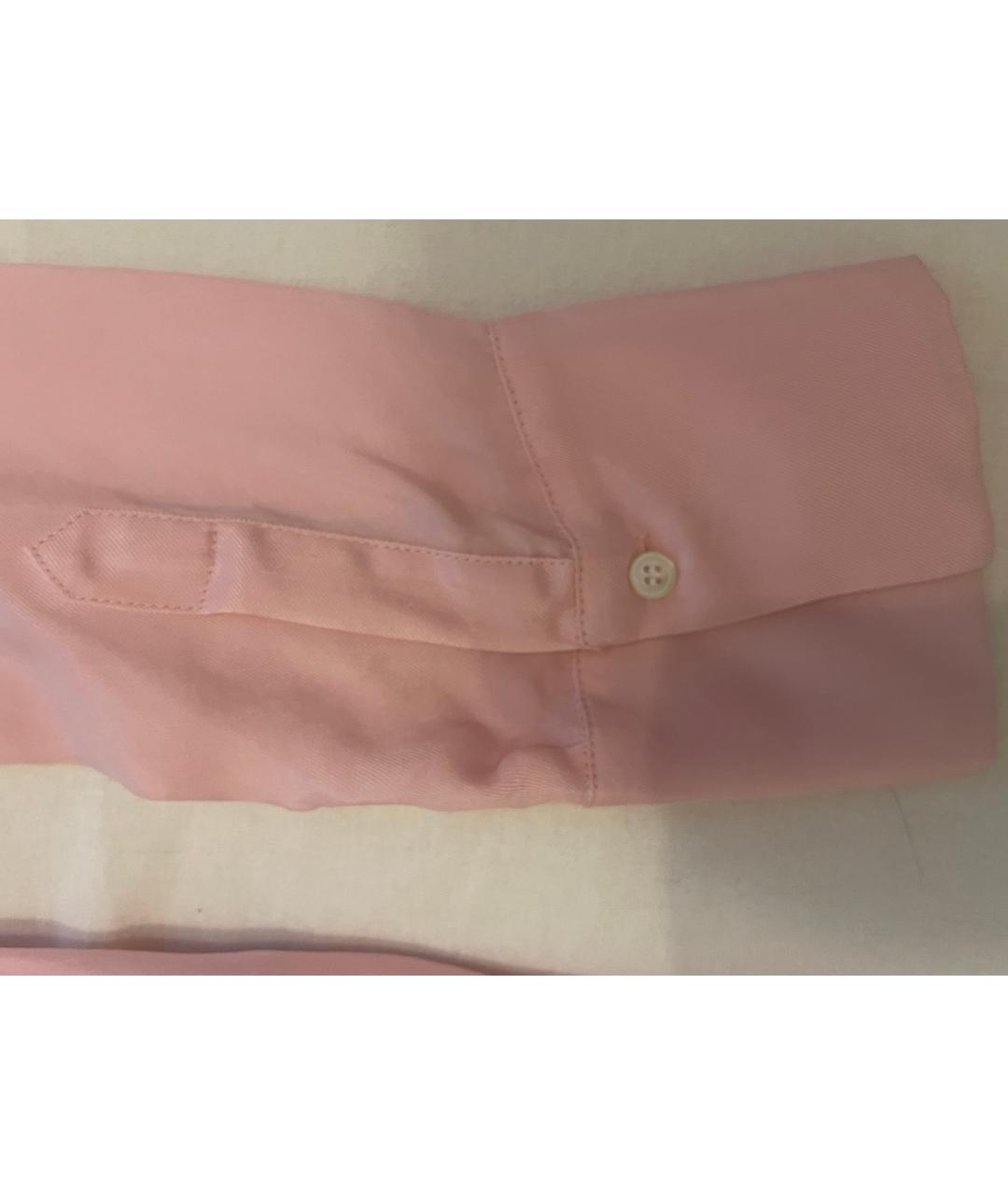 SANDRO Розовая вискозная блузы, фото 6