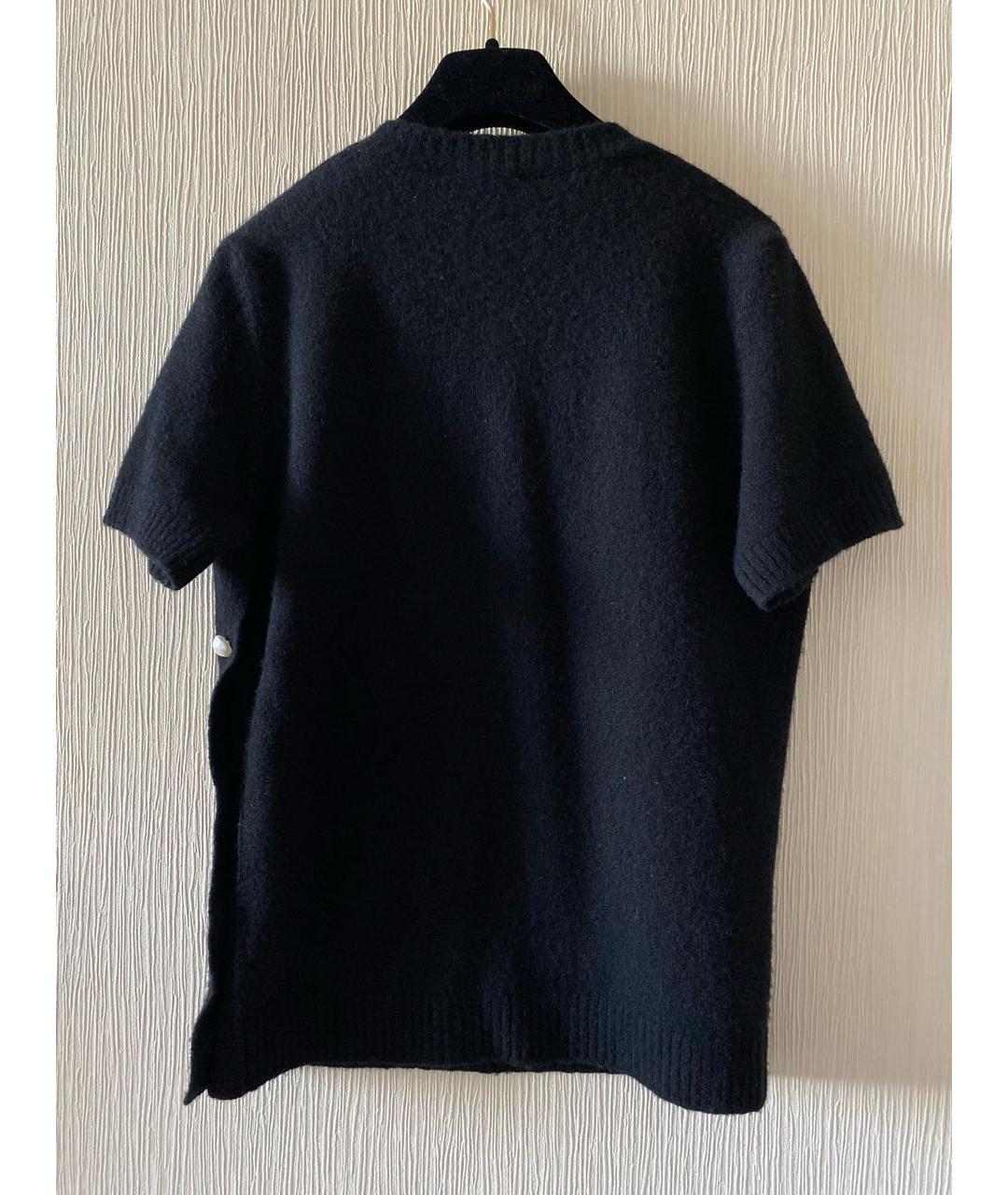 CHANEL Черный кашемировый джемпер / свитер, фото 2