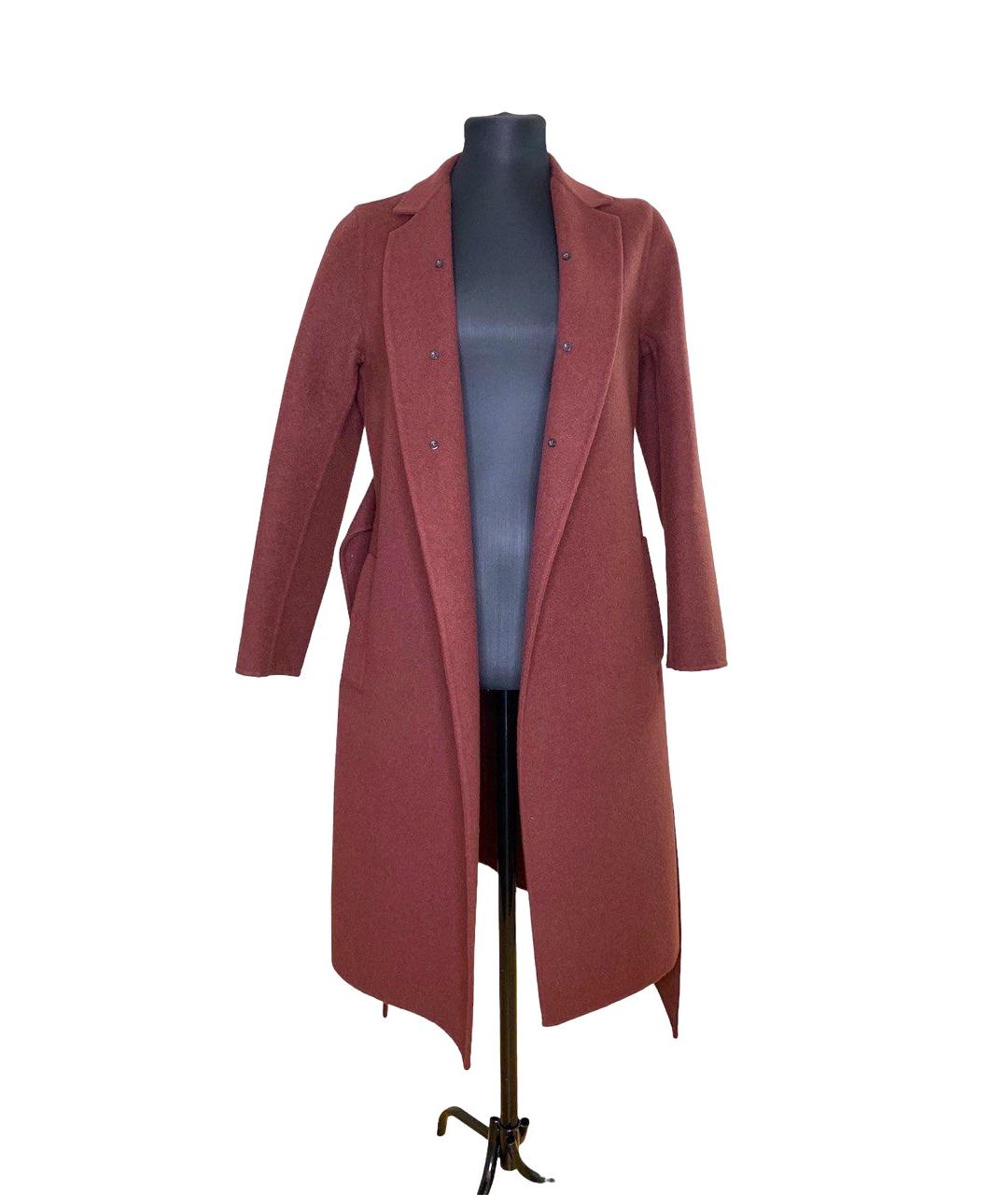 BOTTEGA VENETA Бордовое пальто, фото 2