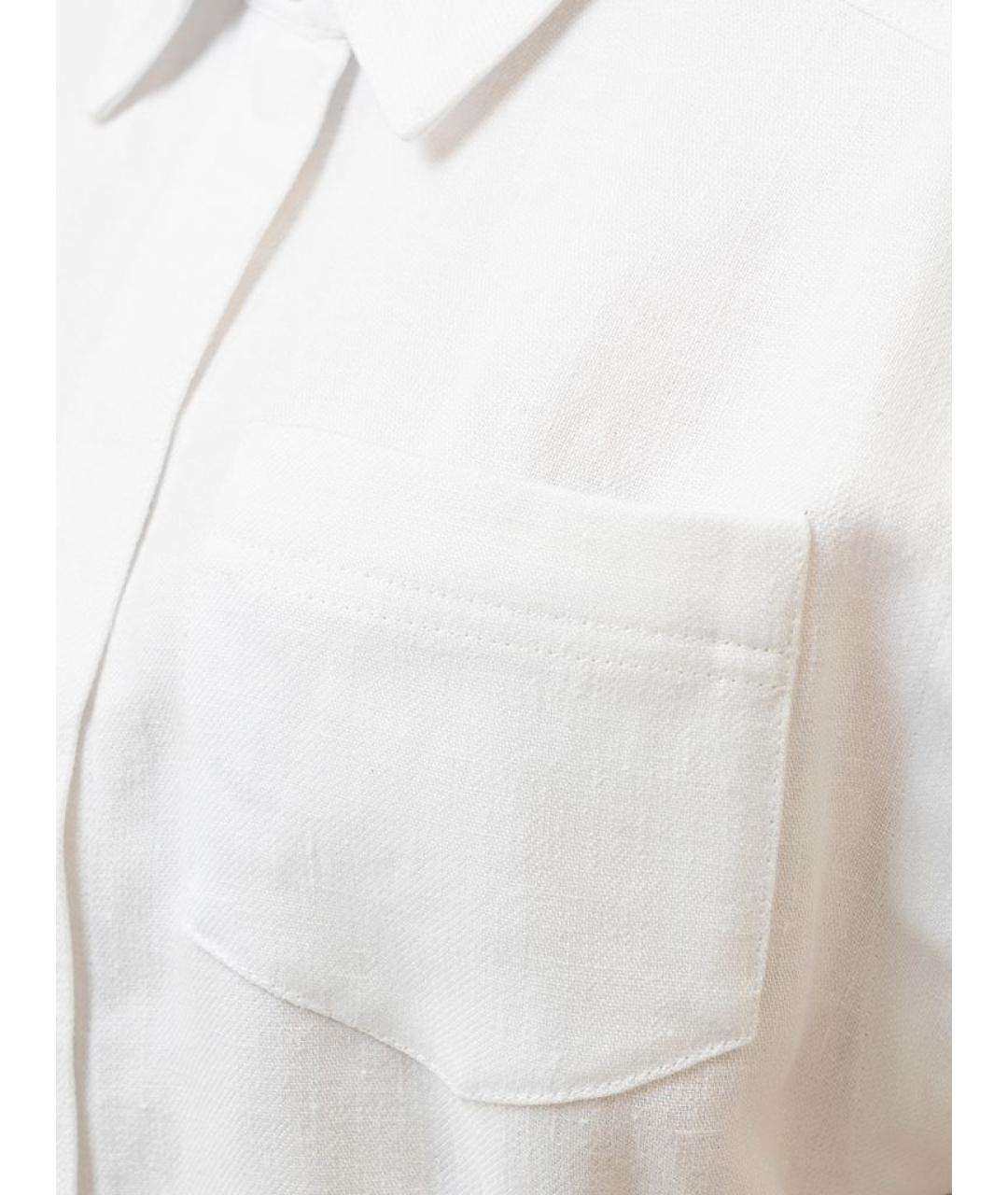 IRO Белая льняная рубашка, фото 3