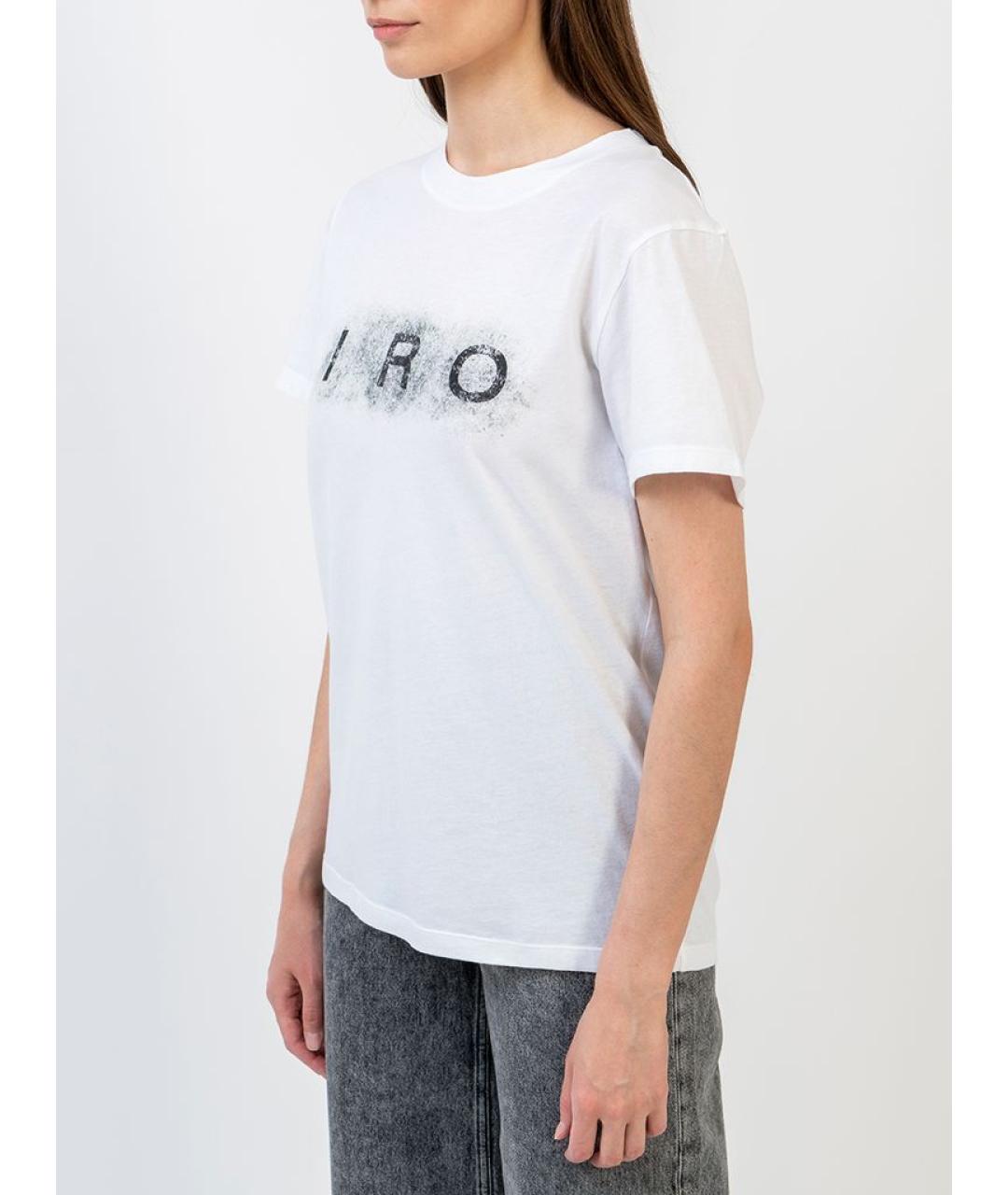 IRO Белая хлопковая футболка, фото 2