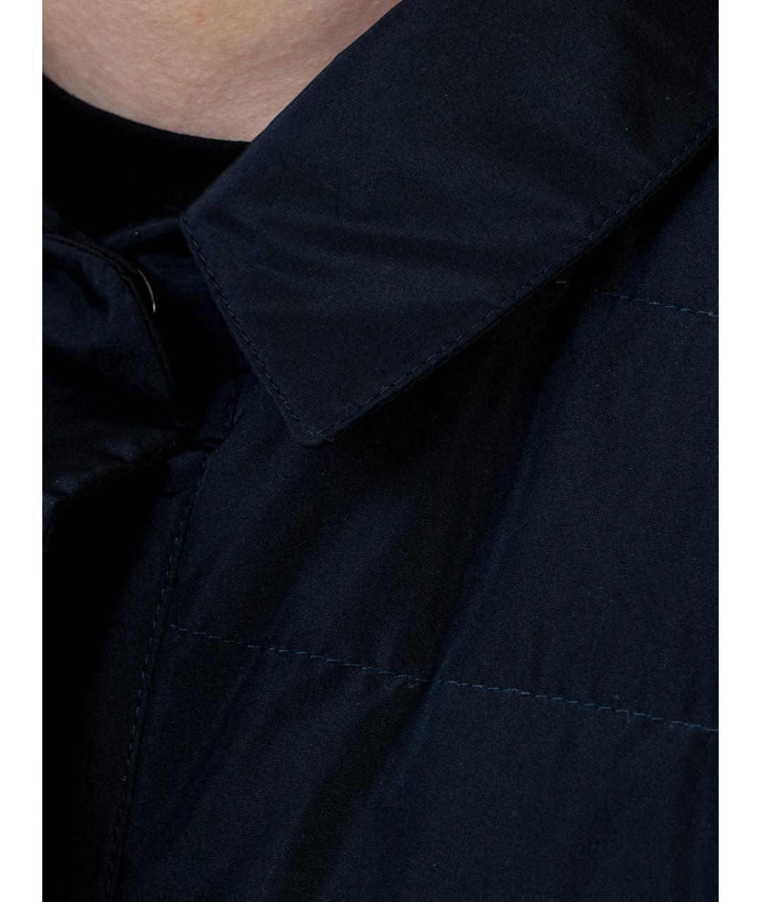FABIANA FILIPPI Черная полиэстеровая куртка, фото 4