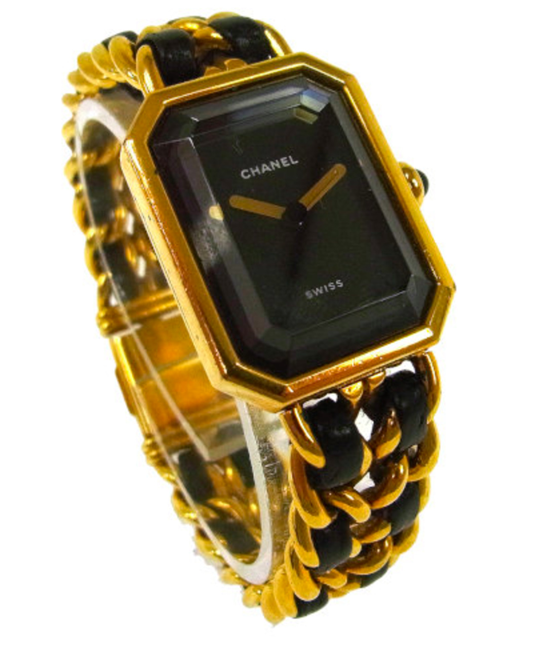 CHANEL PRE-OWNED Золотые часы из экзотической кожи, фото 1
