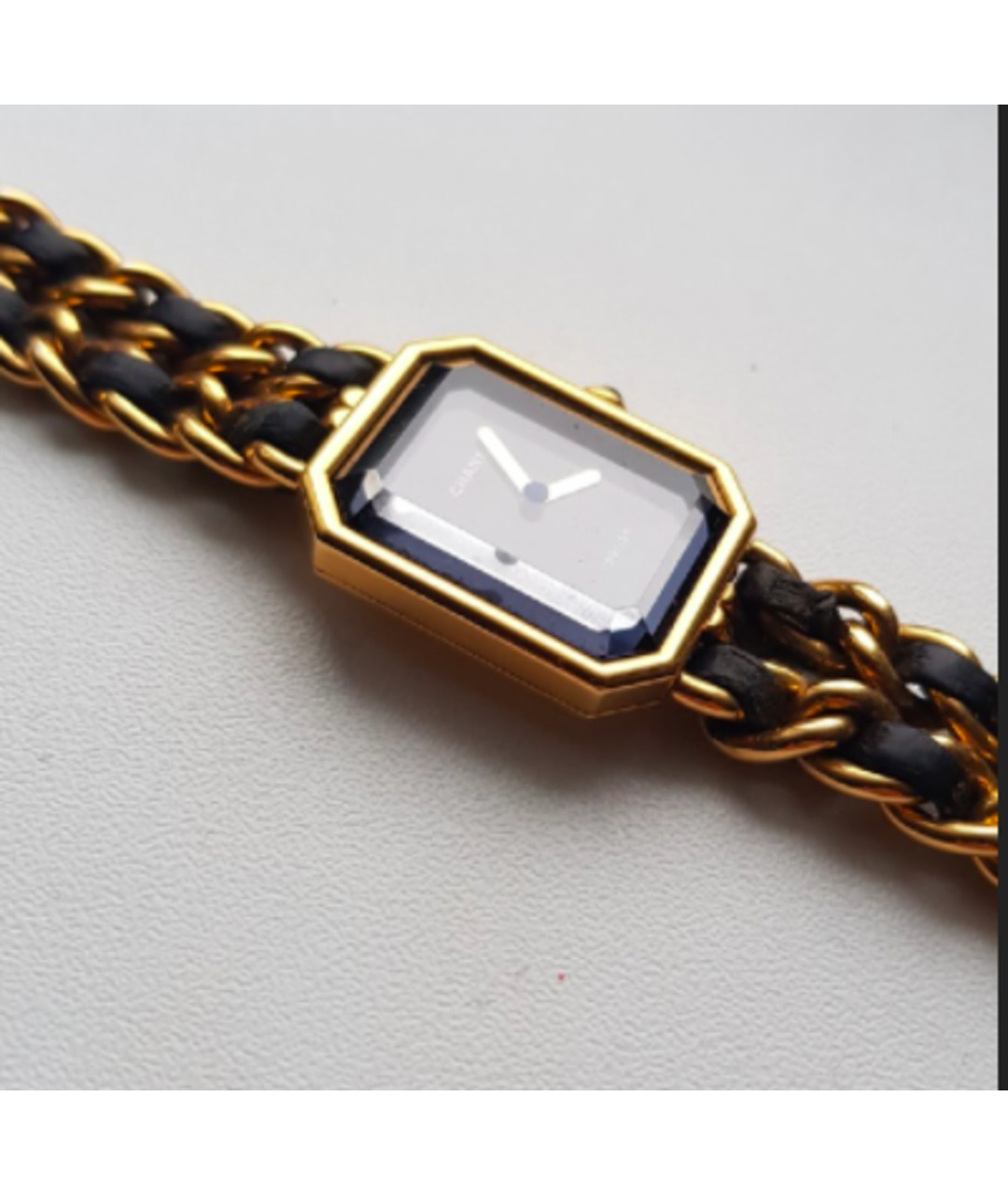 CHANEL PRE-OWNED Золотые часы из экзотической кожи, фото 3