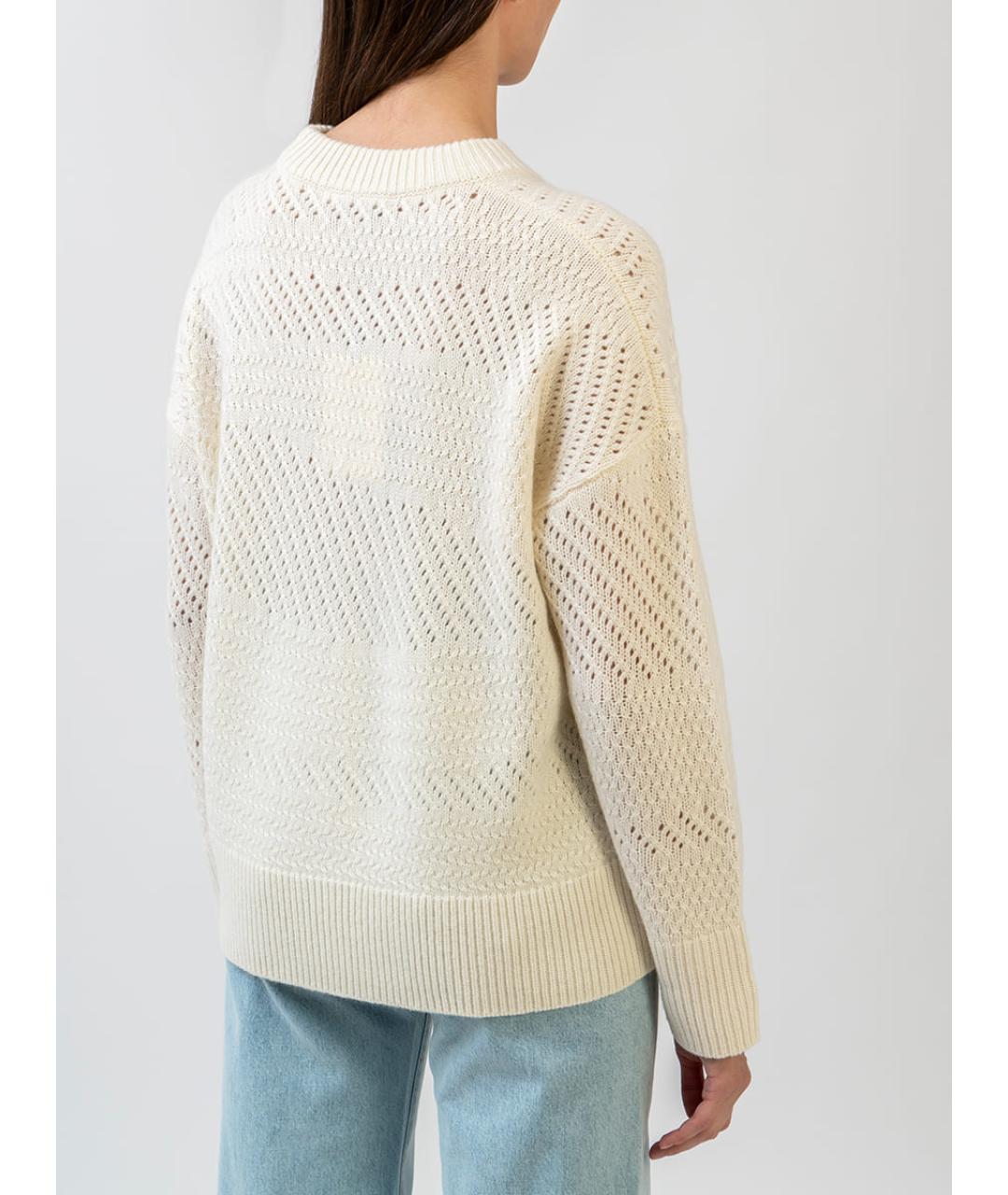 CO Белый кашемировый джемпер / свитер, фото 3
