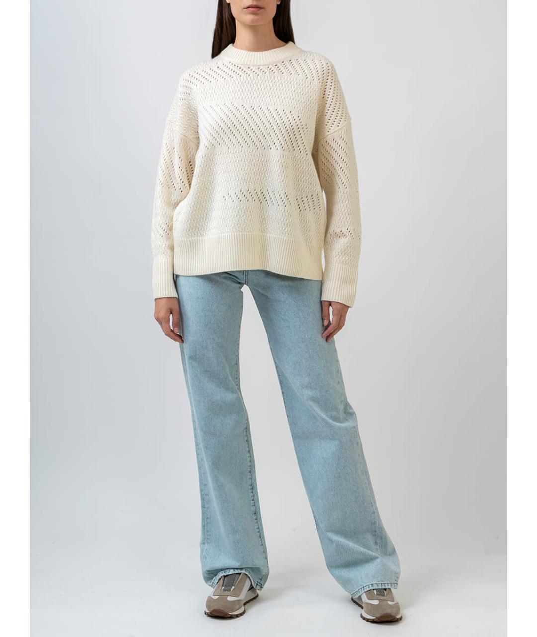 CO Белый кашемировый джемпер / свитер, фото 2