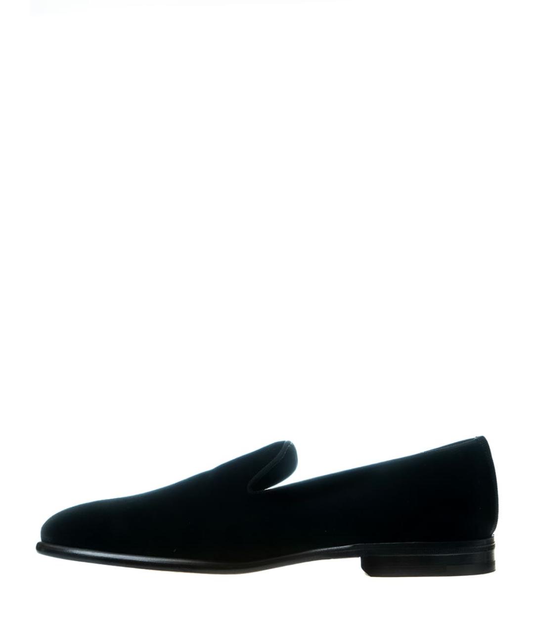 DOLCE&GABBANA Черные синтетические туфли, фото 3