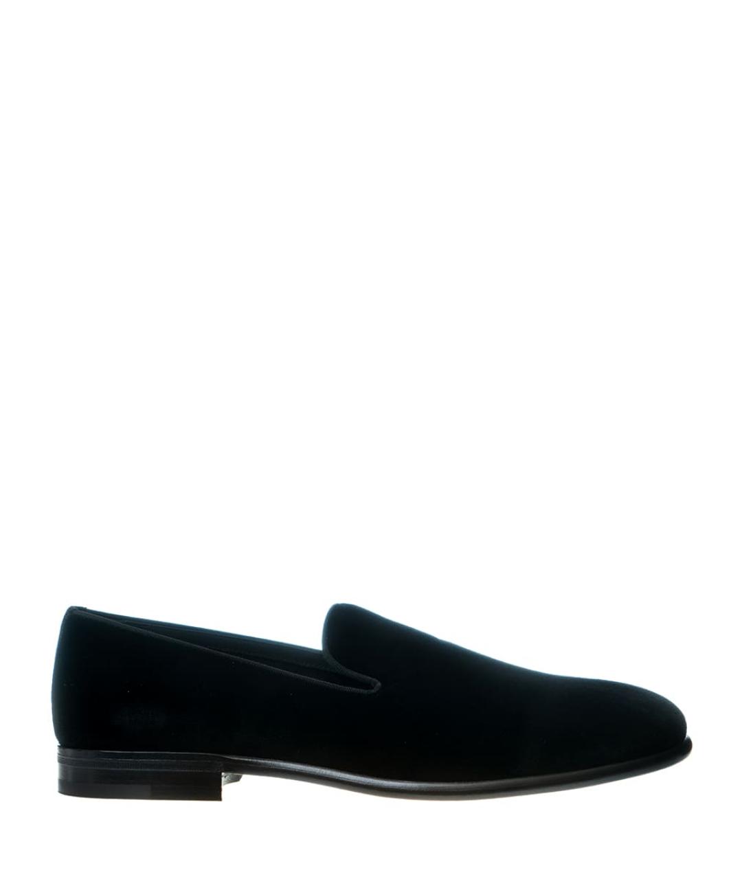 DOLCE&GABBANA Черные синтетические туфли, фото 1