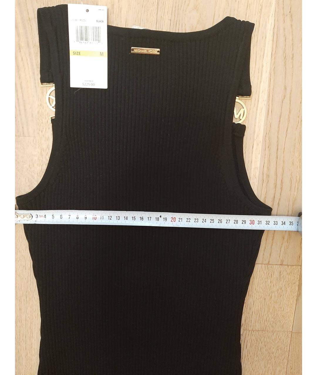 MICHAEL MICHAEL KORS Черное повседневное платье, фото 5