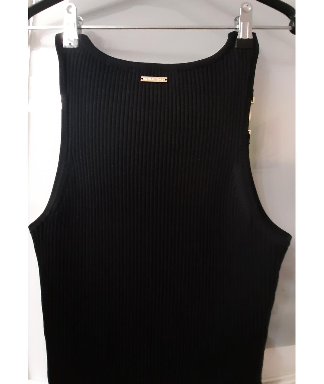 MICHAEL MICHAEL KORS Черное повседневное платье, фото 3