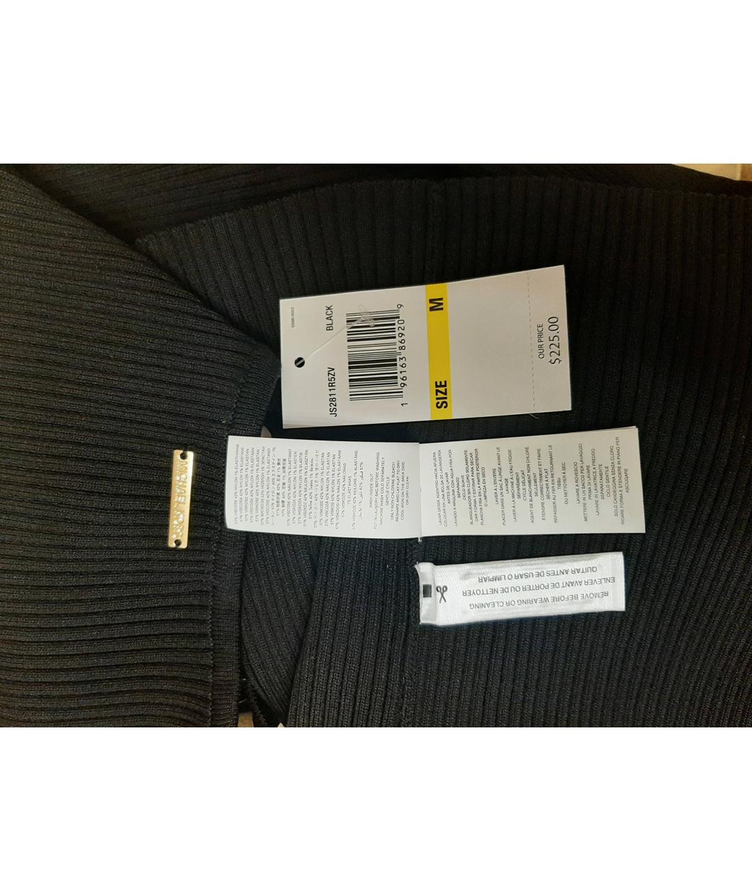 MICHAEL MICHAEL KORS Черное повседневное платье, фото 8