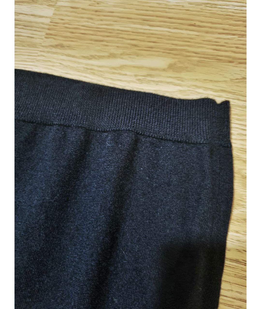RALPH LAUREN PURPLE LABEL Черный кашемировый джемпер / свитер, фото 4