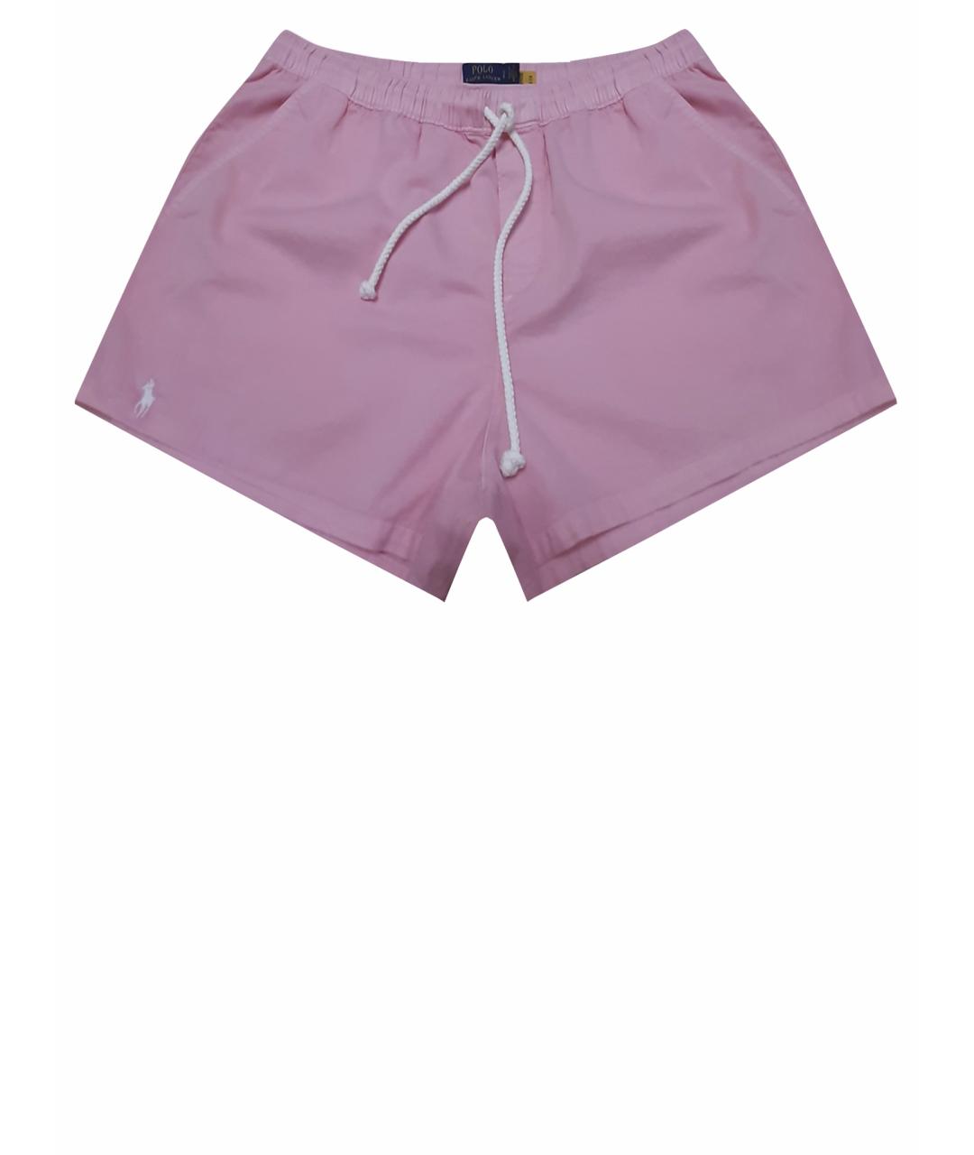 POLO RALPH LAUREN Розовые хлопковые шорты, фото 1
