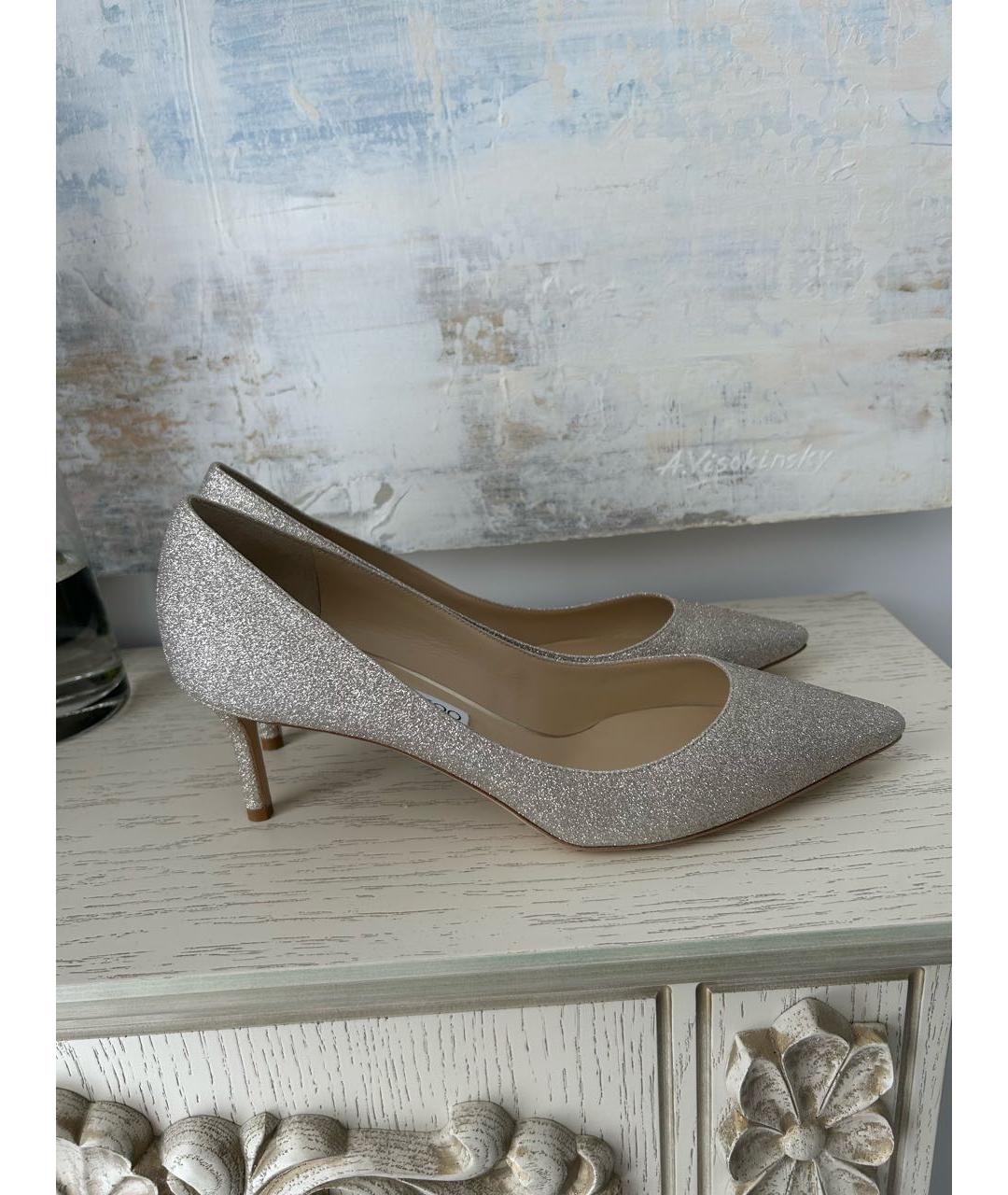 Pointed toe jimmy choo romy 60 cheapest platinum ice