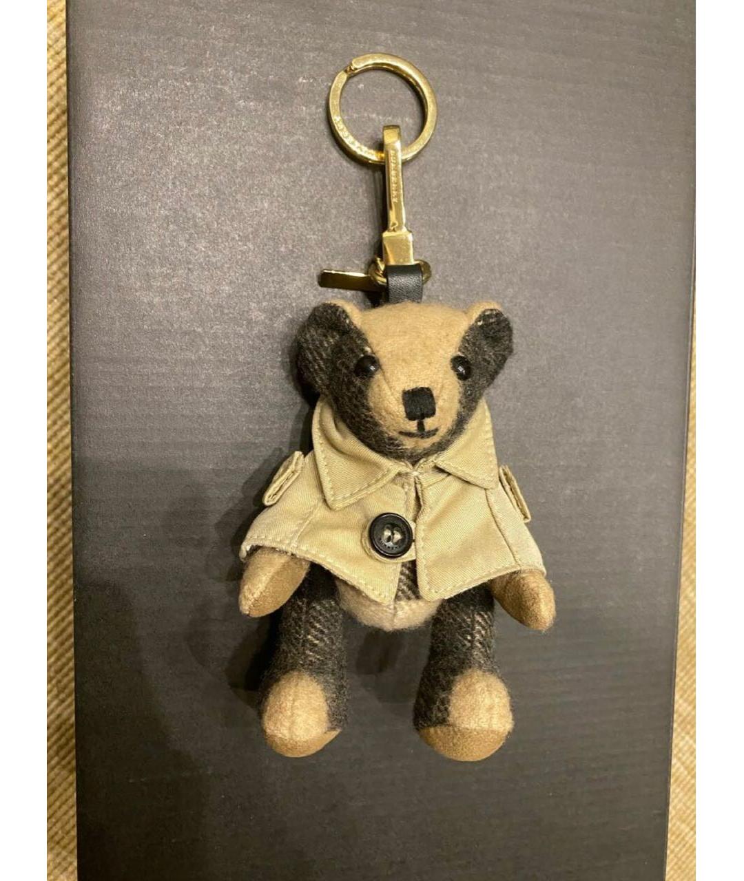 BURBERRY Бежевая ключница, фото 5