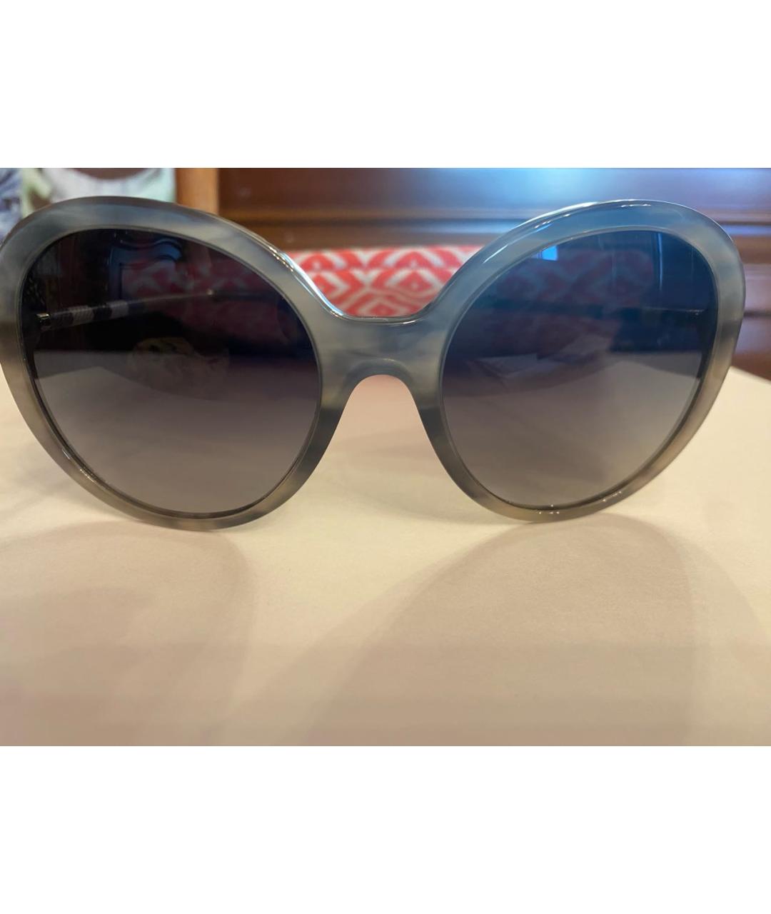 BURBERRY Бежевые солнцезащитные очки, фото 4