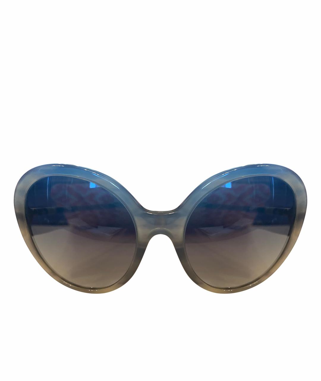 BURBERRY Бежевые солнцезащитные очки, фото 1