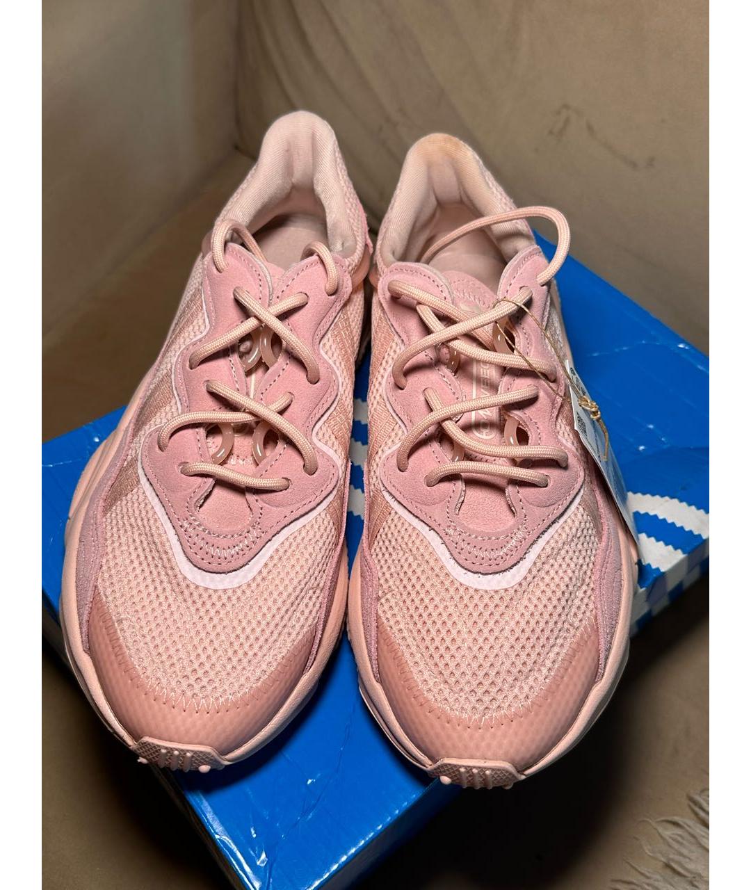 Adidas blush pink store trainers