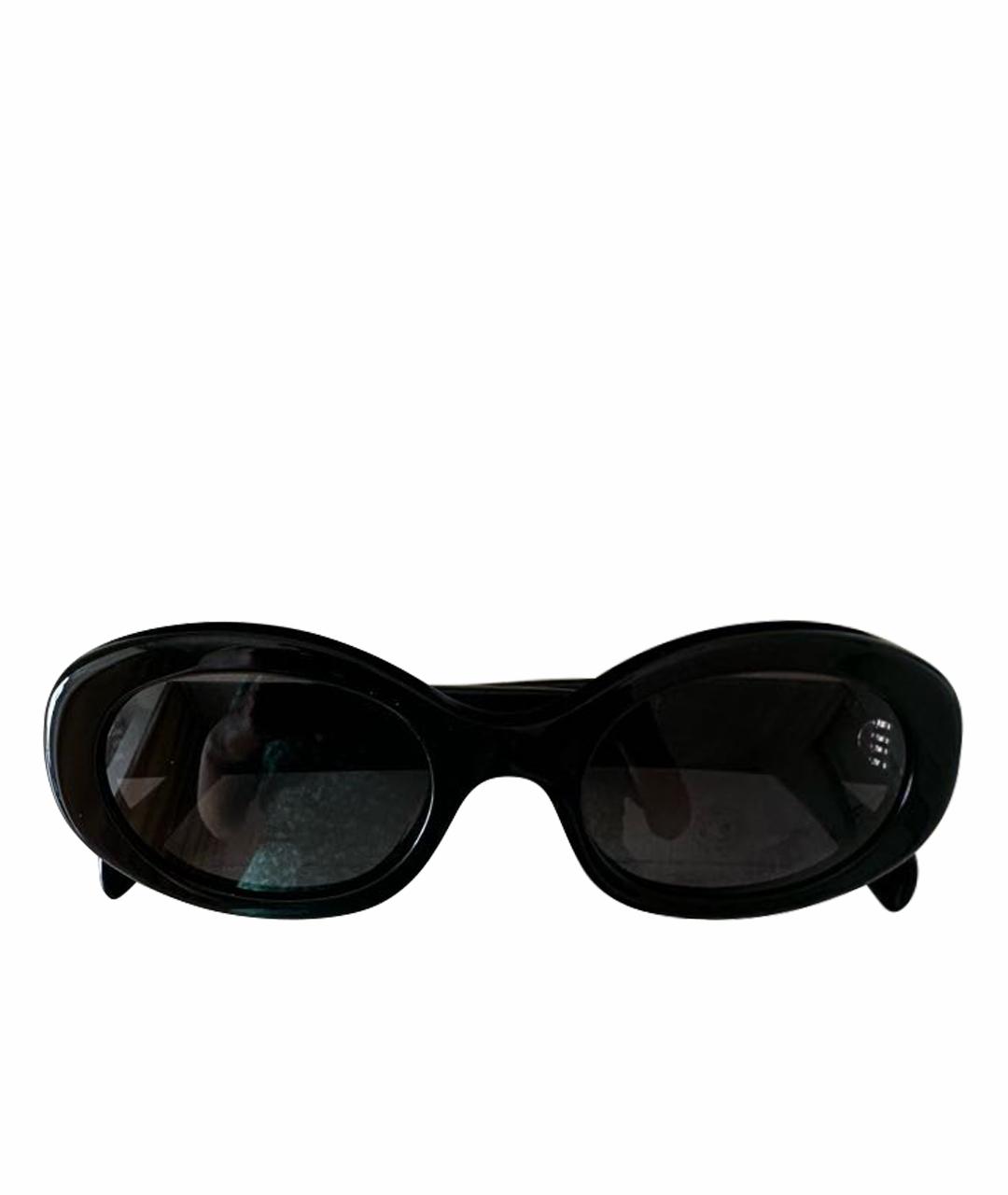 CELINE Черные пластиковые солнцезащитные очки, фото 1
