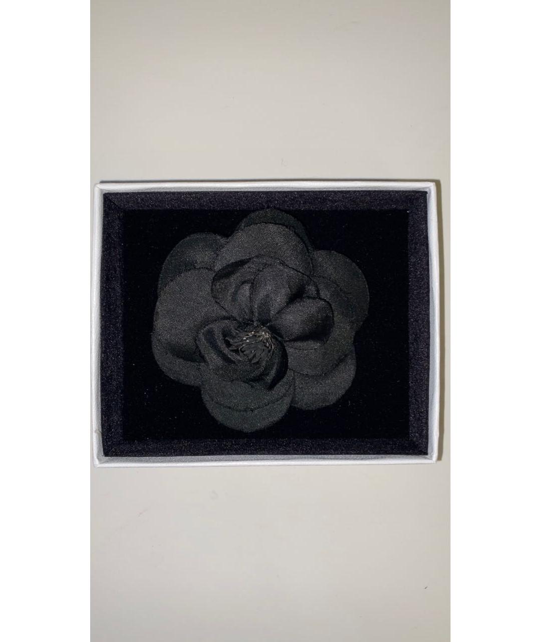 CHANEL Черная булавка / брошь, фото 6